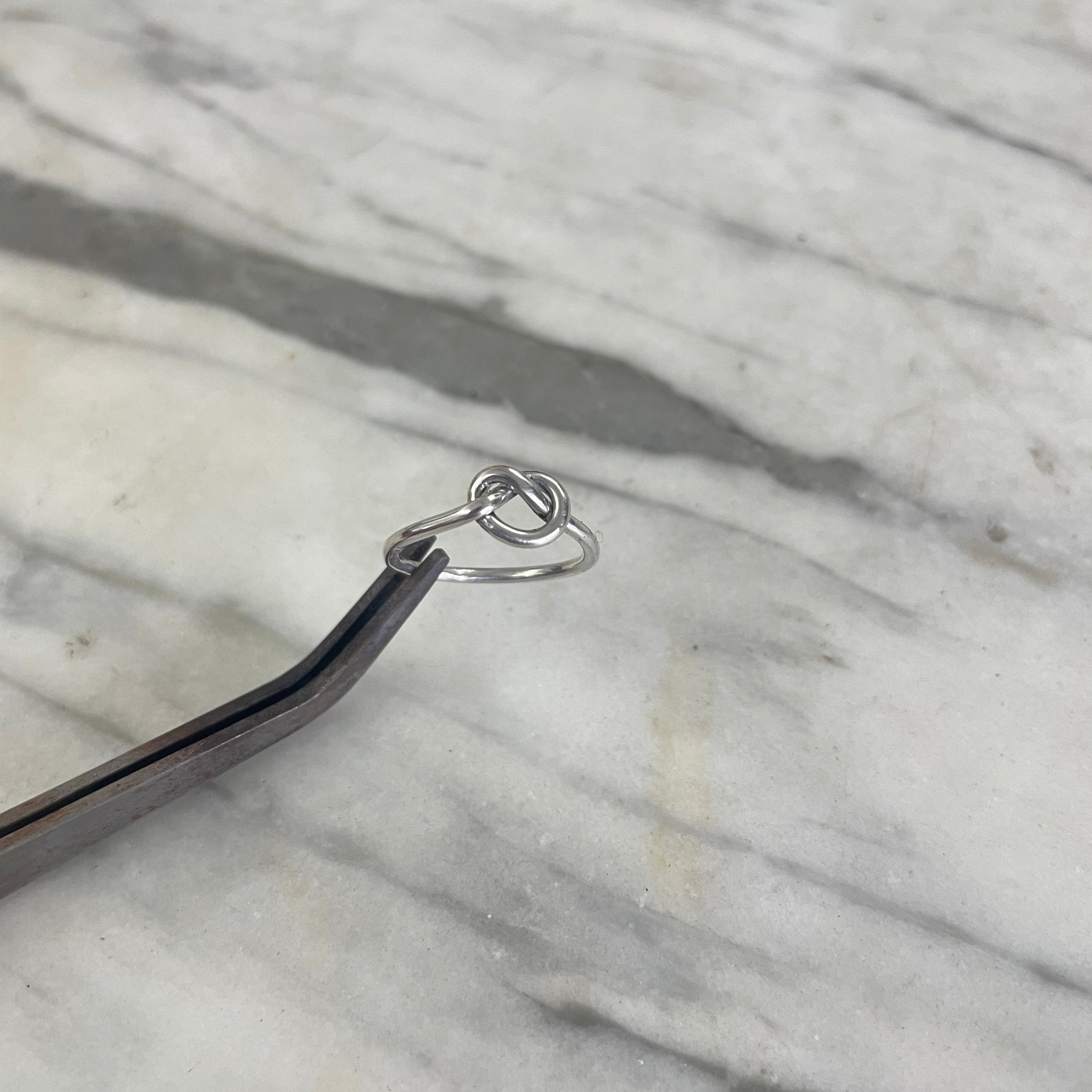 Anello Nodo Infinito Argento 925