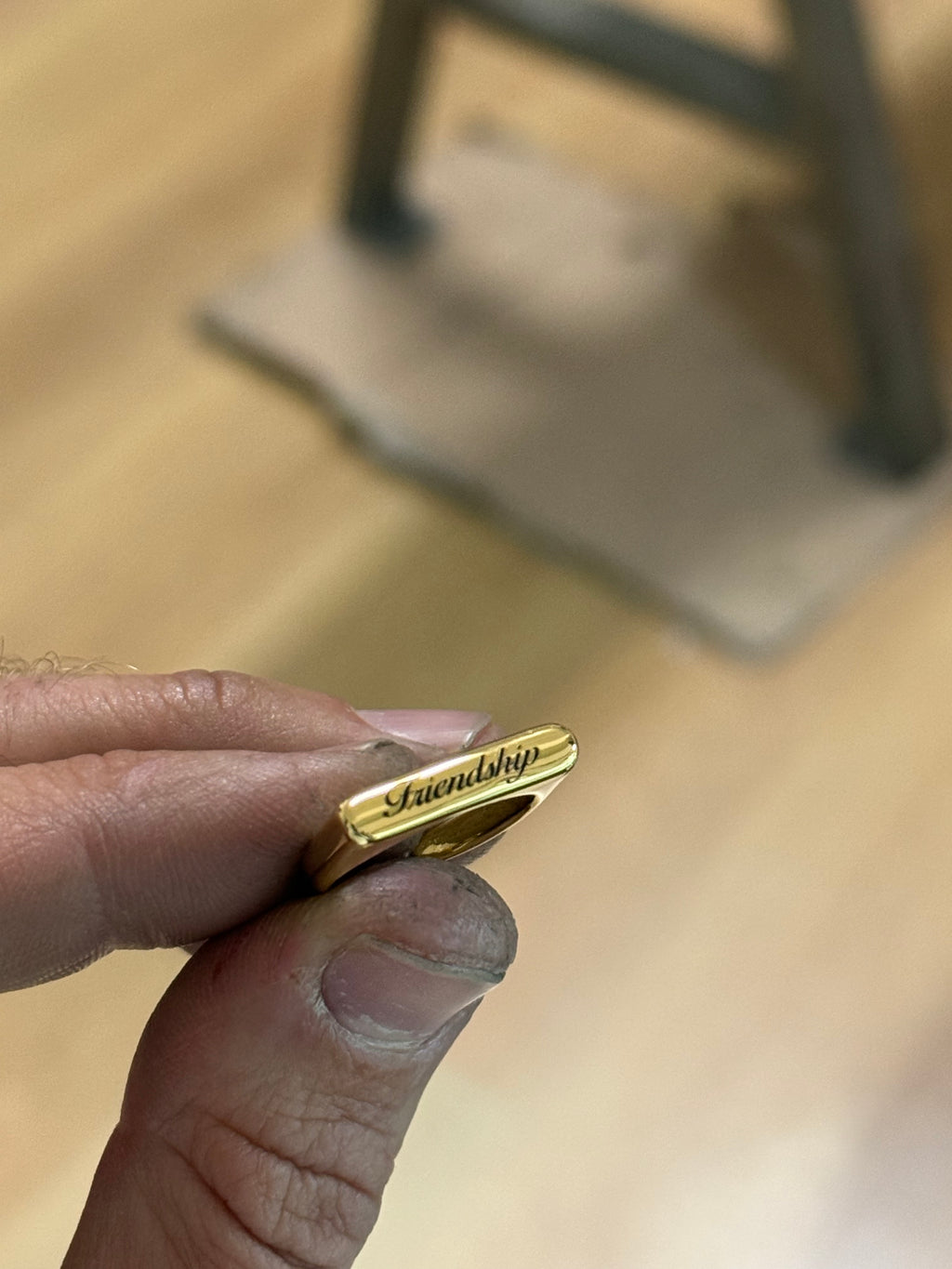 "My Square" - Anello Dedica