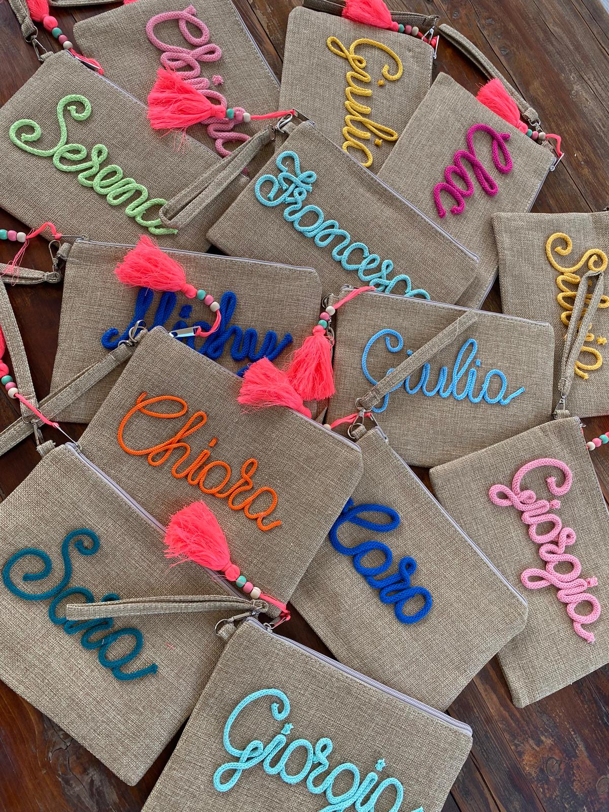 Pochette corda personalizzata