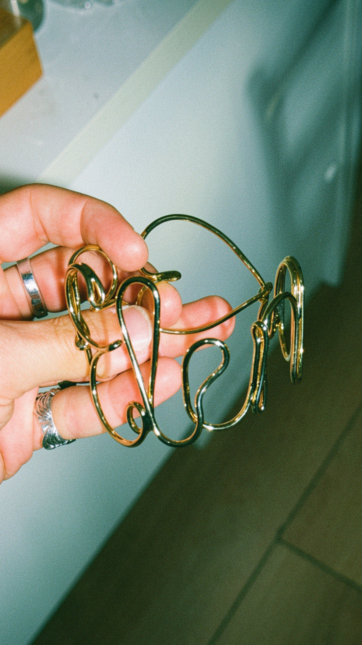 "Your Name" - Bracciale Filo