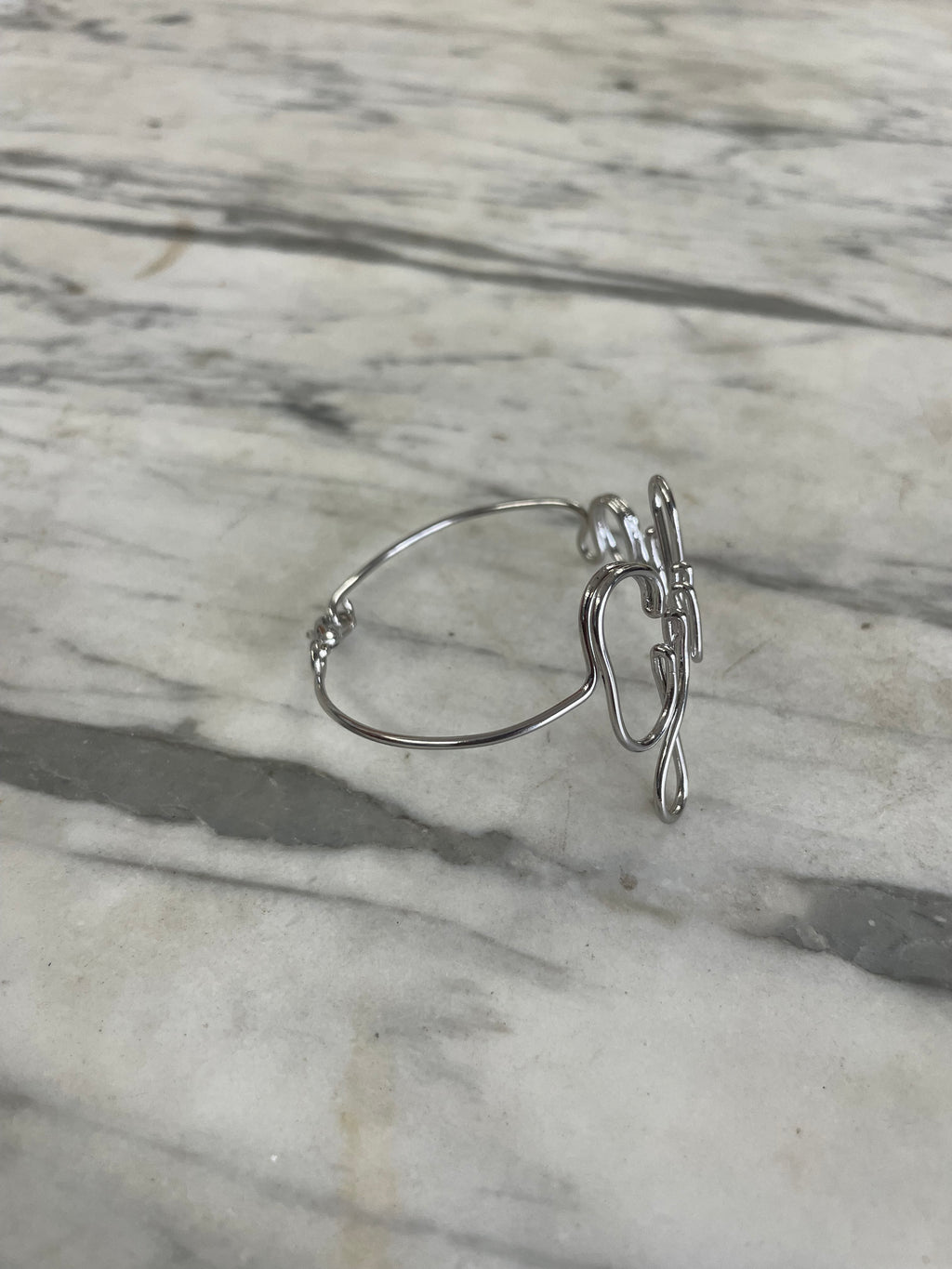 Bracciale Rigido Nome Wire
