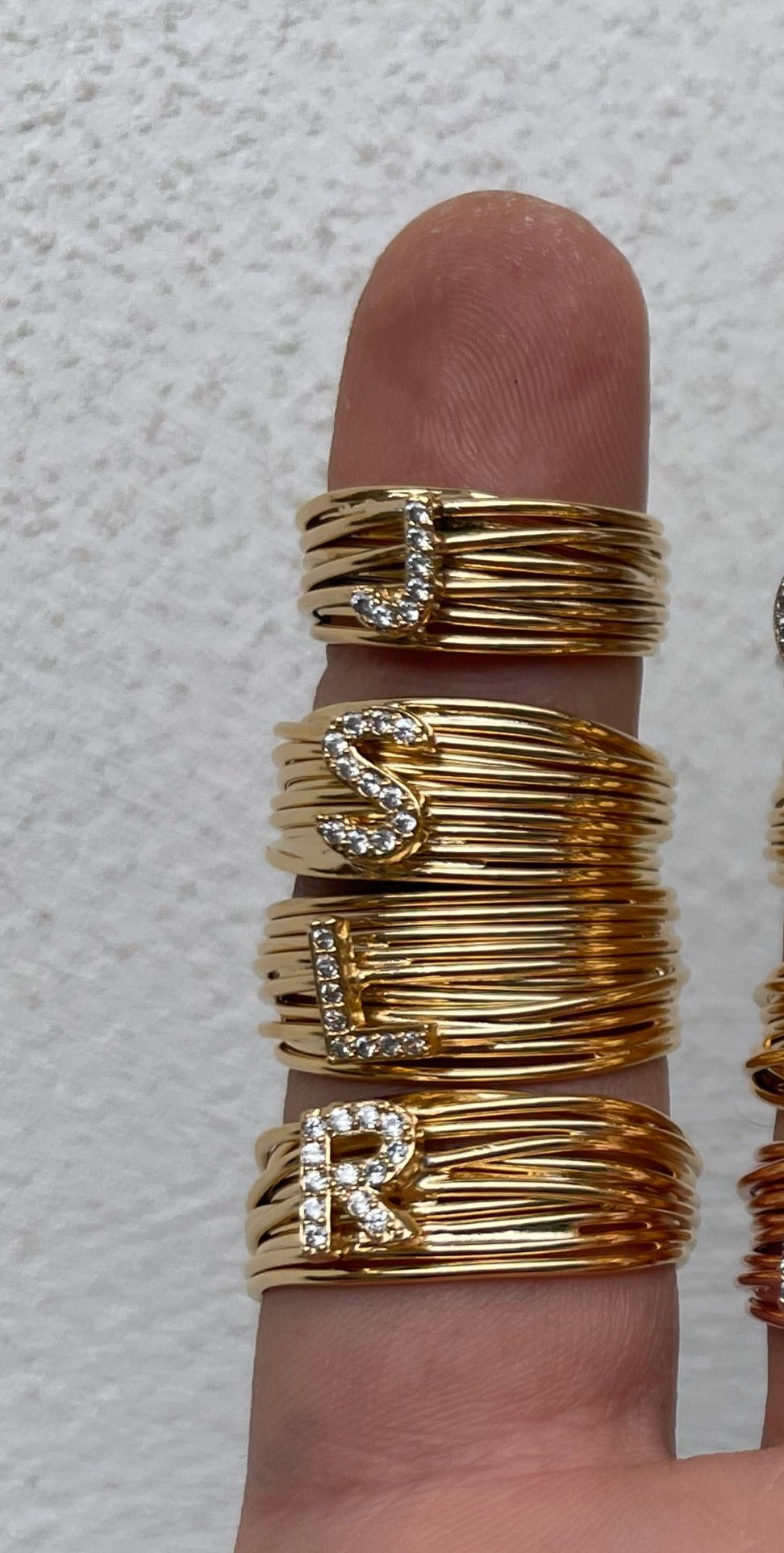 Anello Filo della Vita Letterina