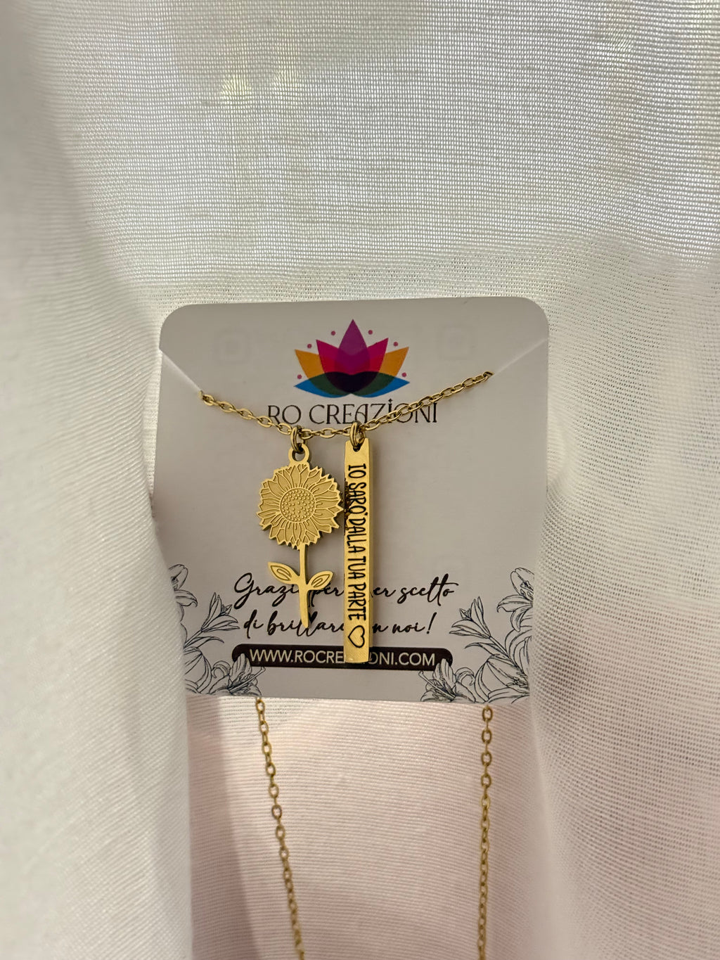 "Gioia" - Collana Girasole