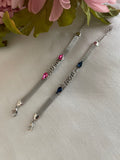 Bracciale Milanese con Nome Wire