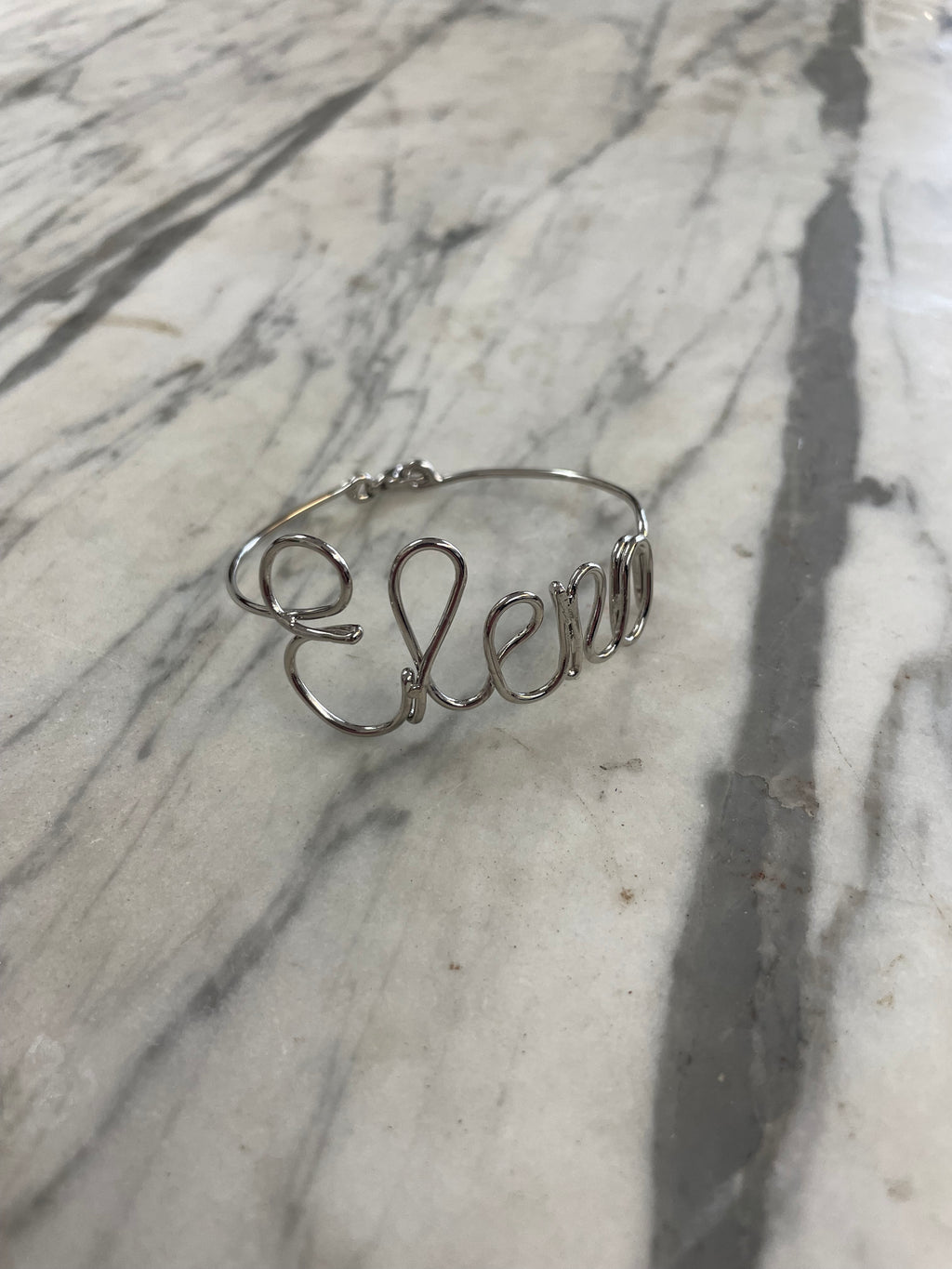 Bracciale Rigido Nome Wire