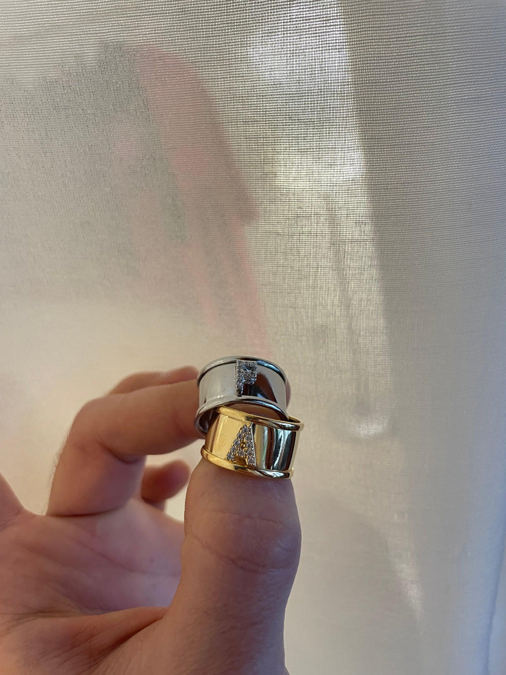 Band Ring Letter Initial