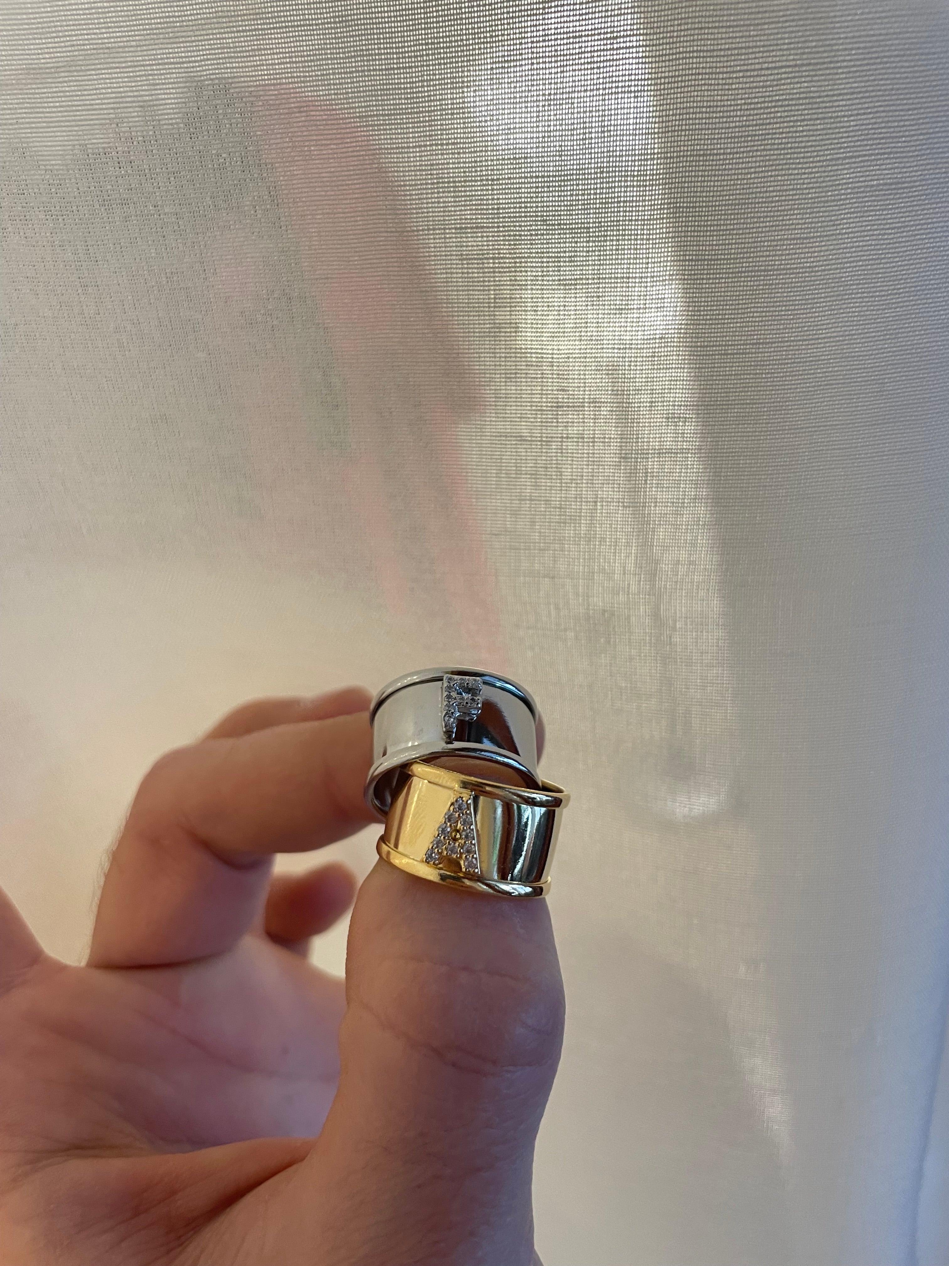 Band Ring Letter Initial