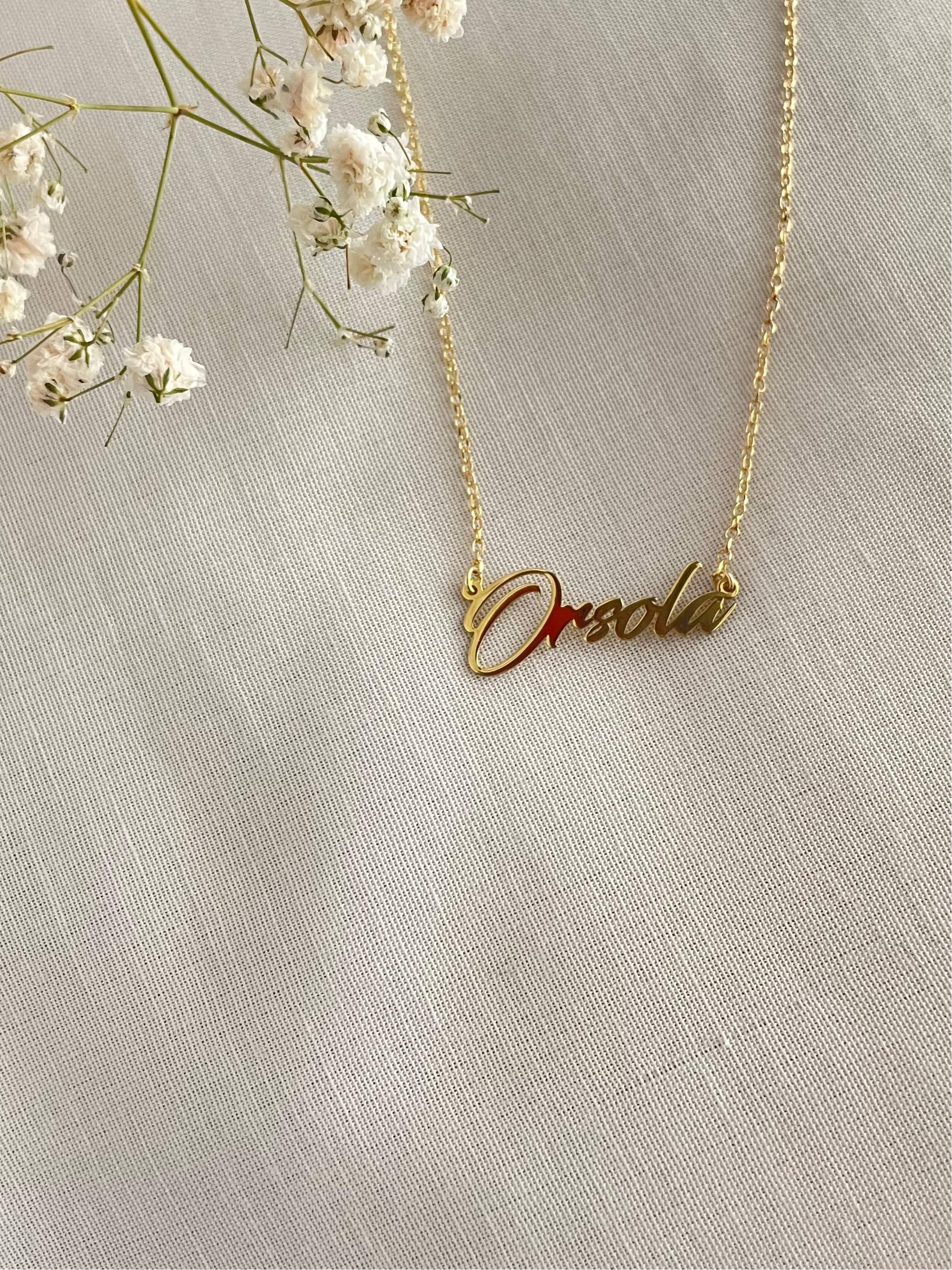 Name Necklace Rollon