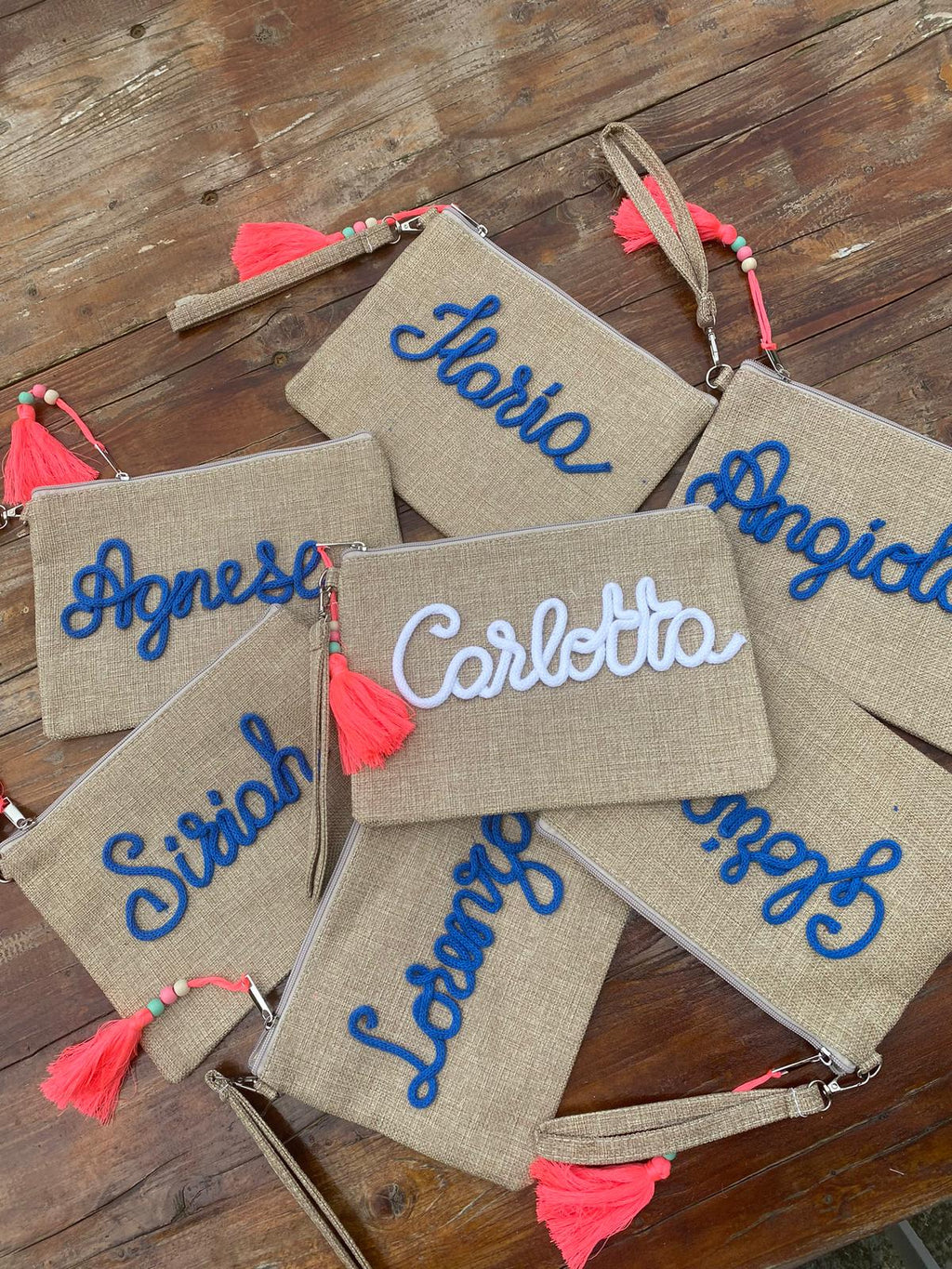 Pochette corda personalizzata