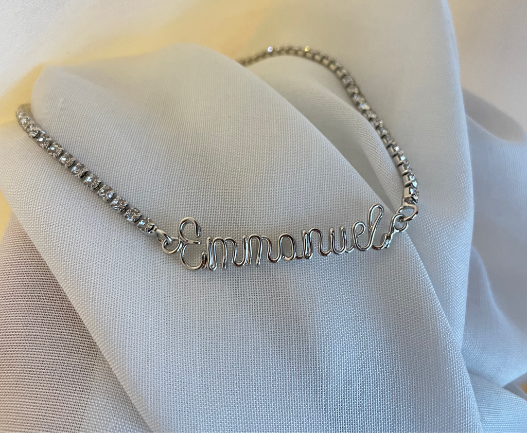 Tennis Necklace Wire Name