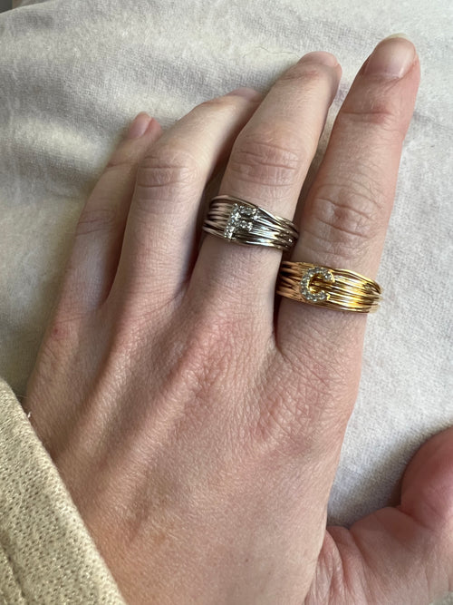 Anello Filo della Vita Letterina