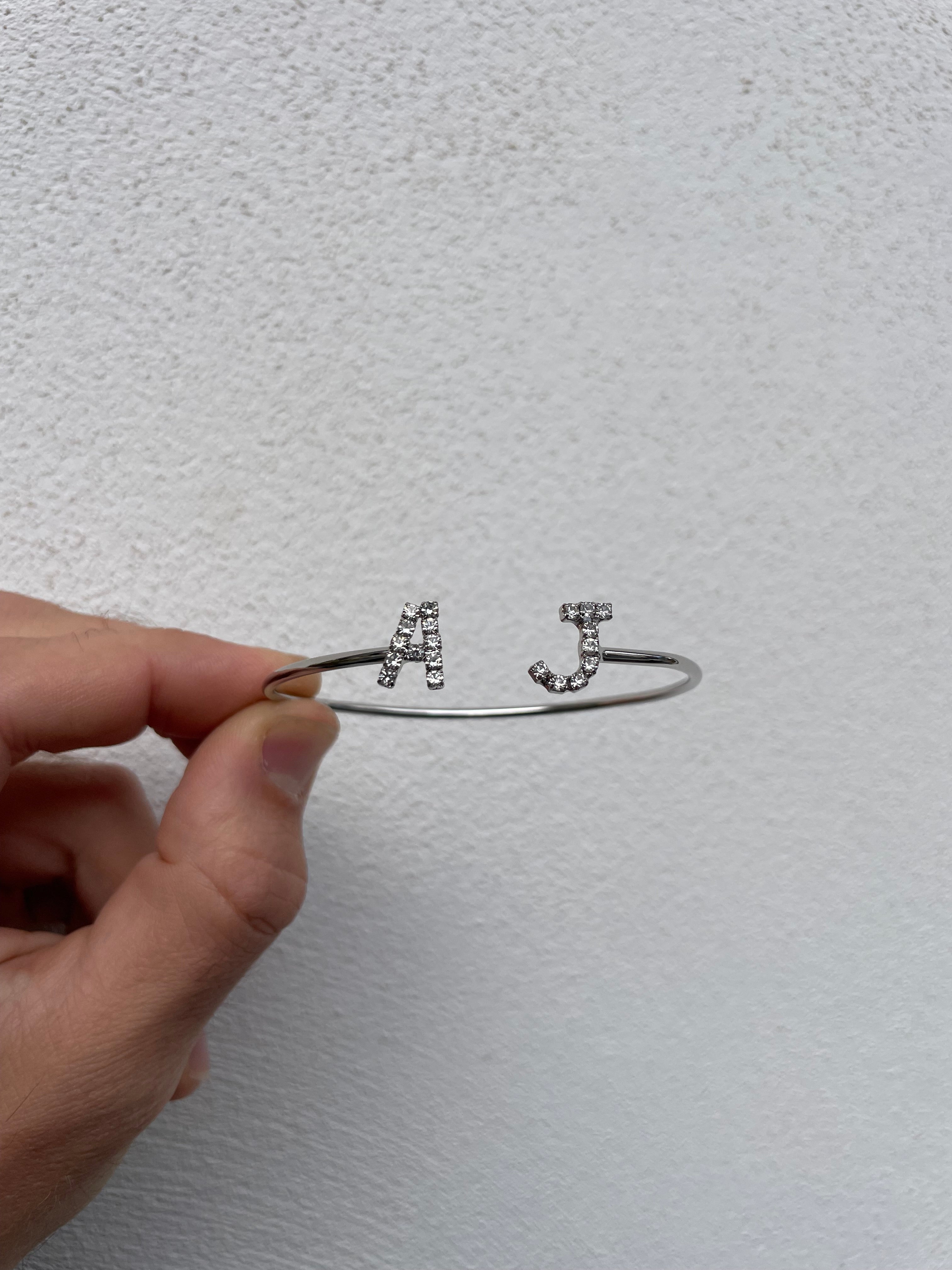 Bracciale Rigido Lettere