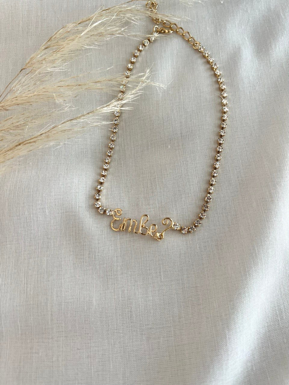 Tennis Necklace Wire Name