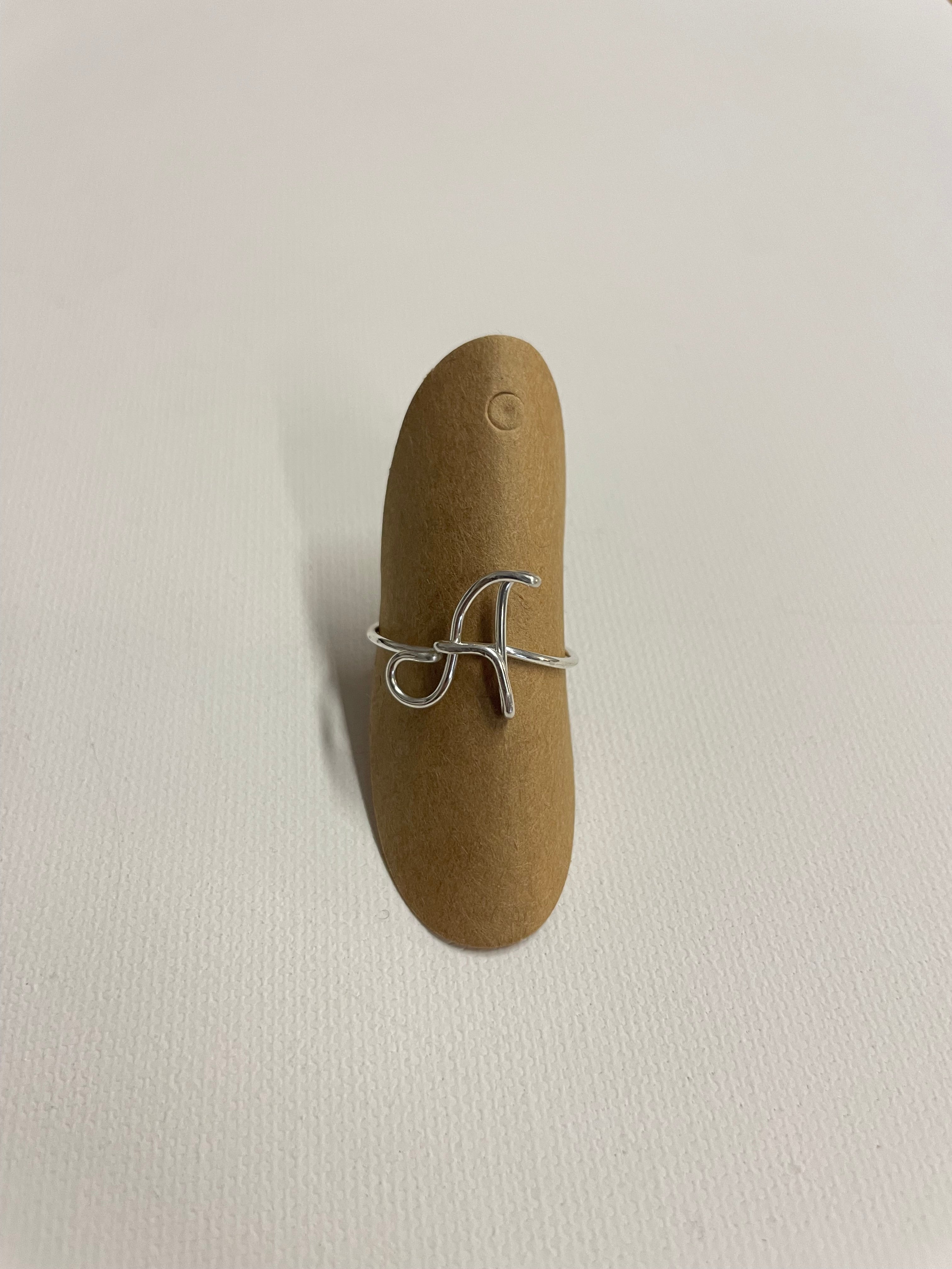 Anello Letterina Wire