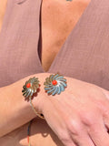 "Coral Sun" - Bracciale Spirale
