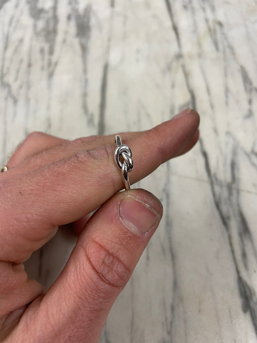 Anello Nodo Infinito Argento 925