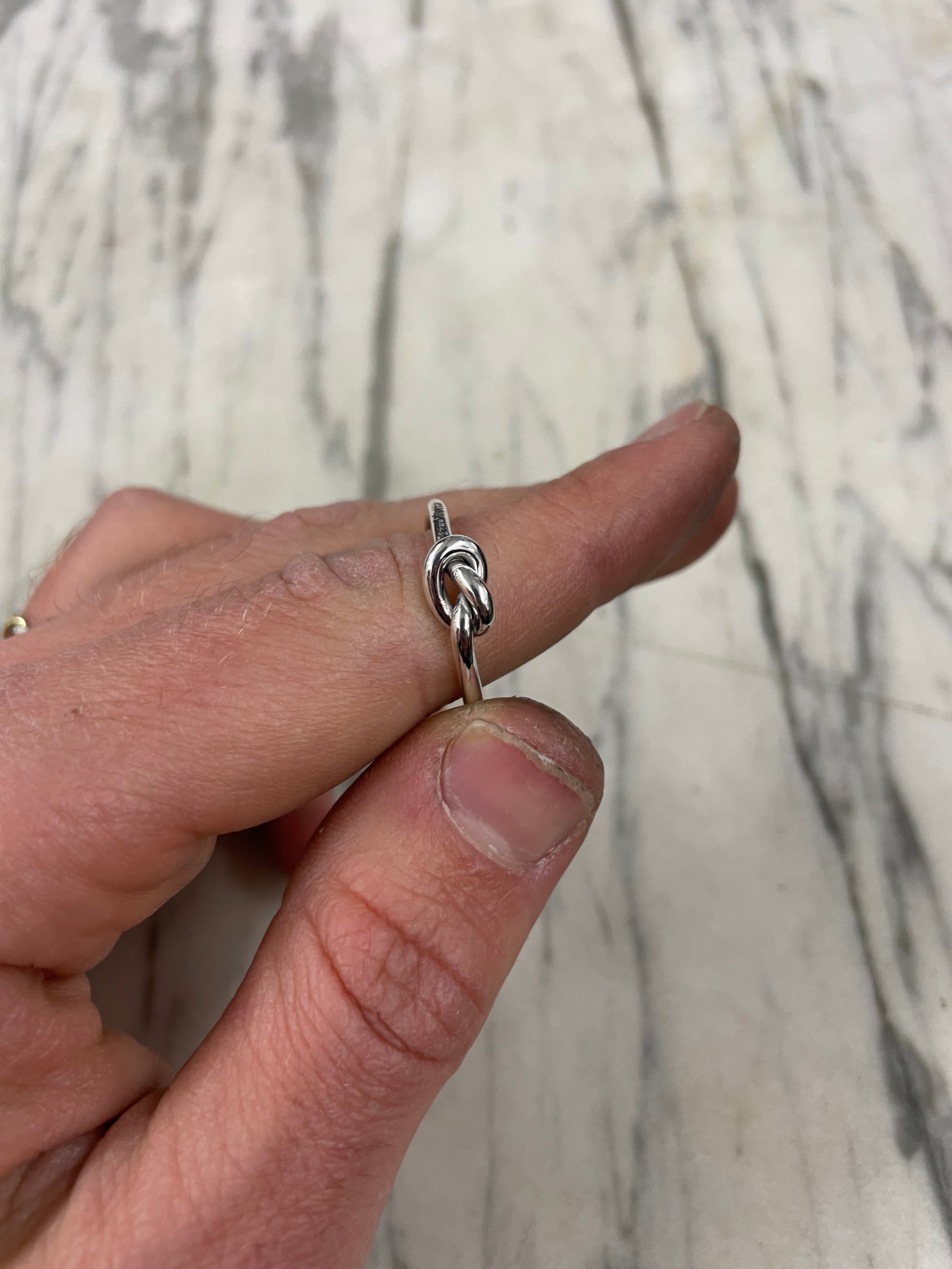 Anello Nodo Infinito Argento 925