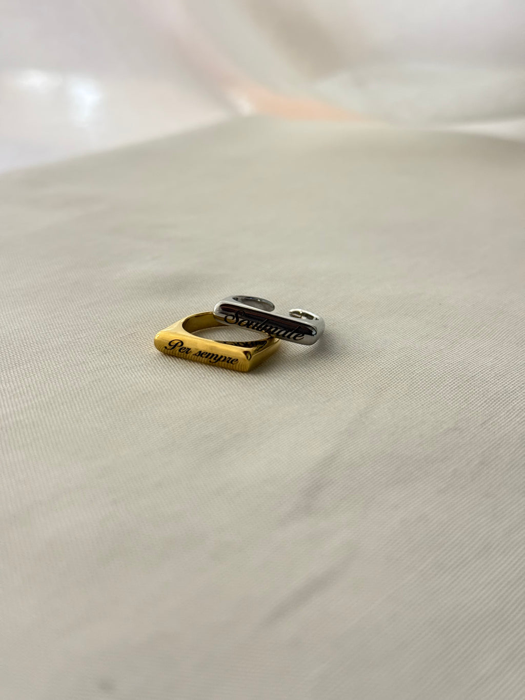 "My Square" - Anello Dedica