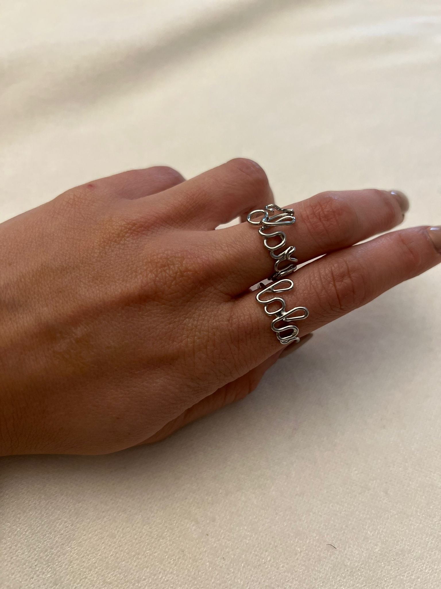 Name Wire Ring