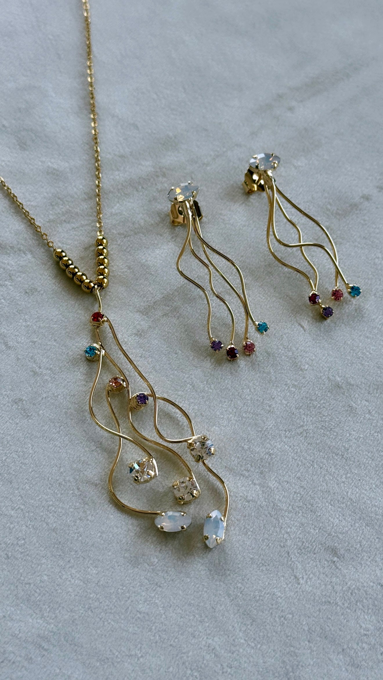"Medusa" - Set Collana e Orecchini