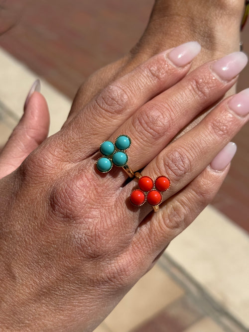 Anello Coral Sun