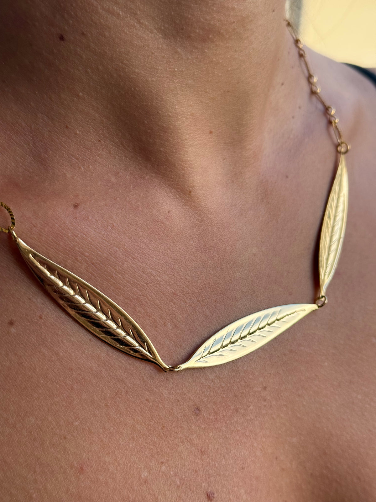 Collana Foglie d’ulivo