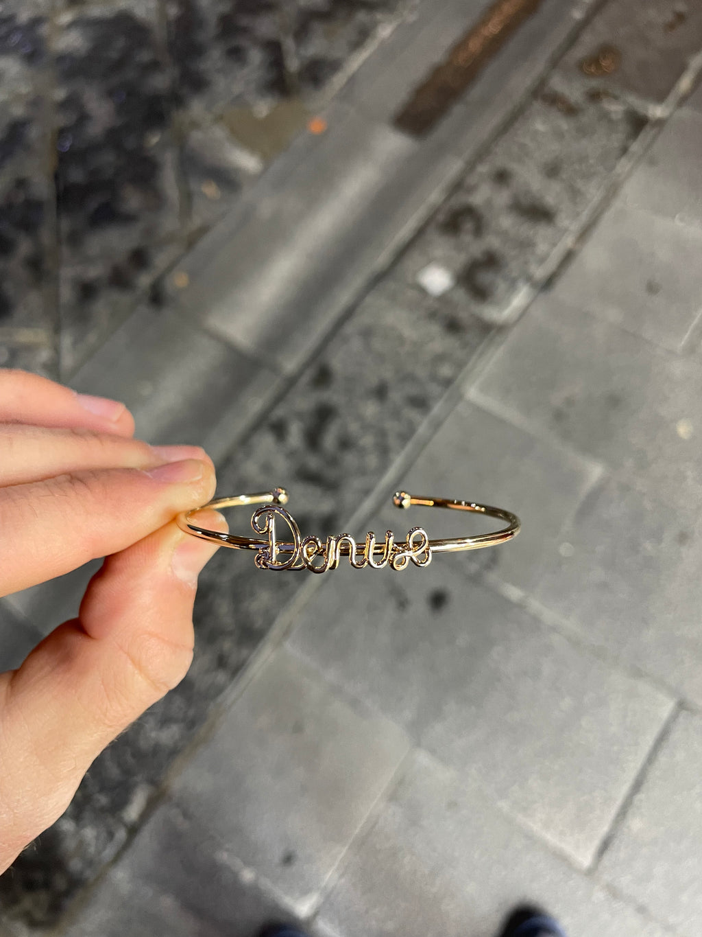 Bracciale rigido Nome Wire