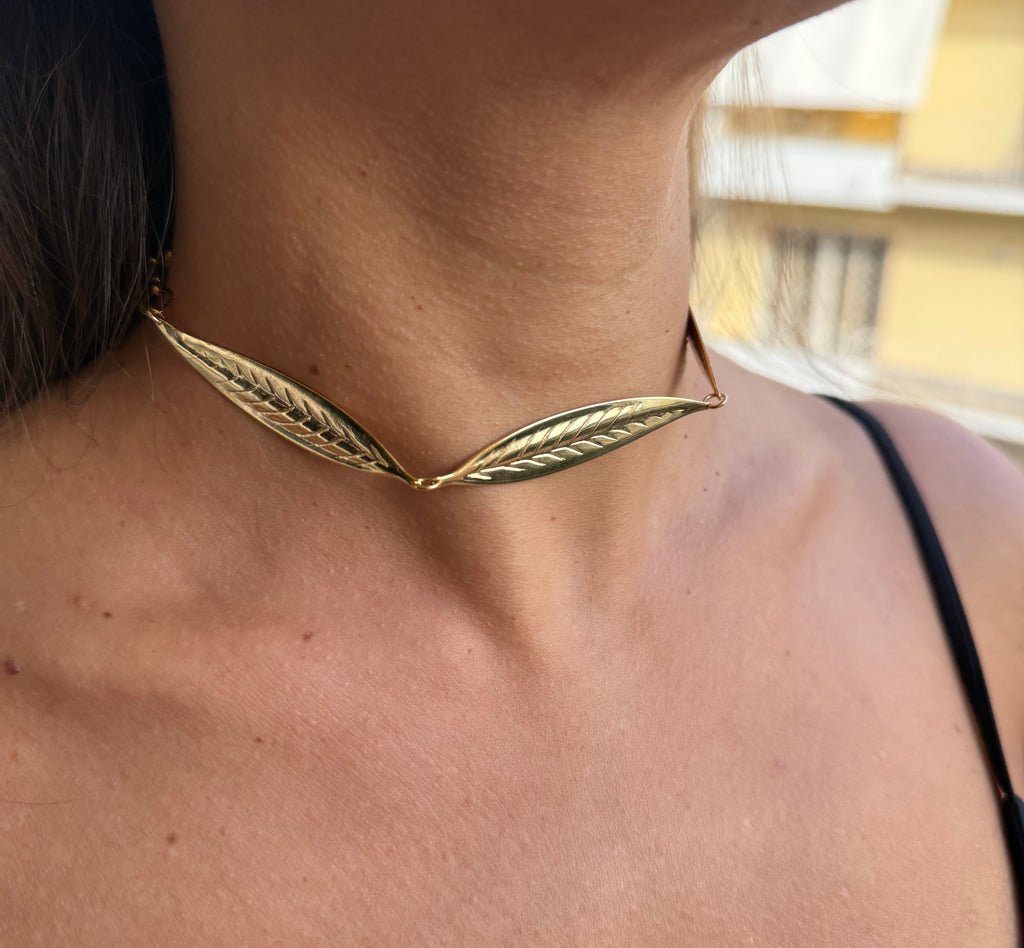 Collana Foglie d’ulivo