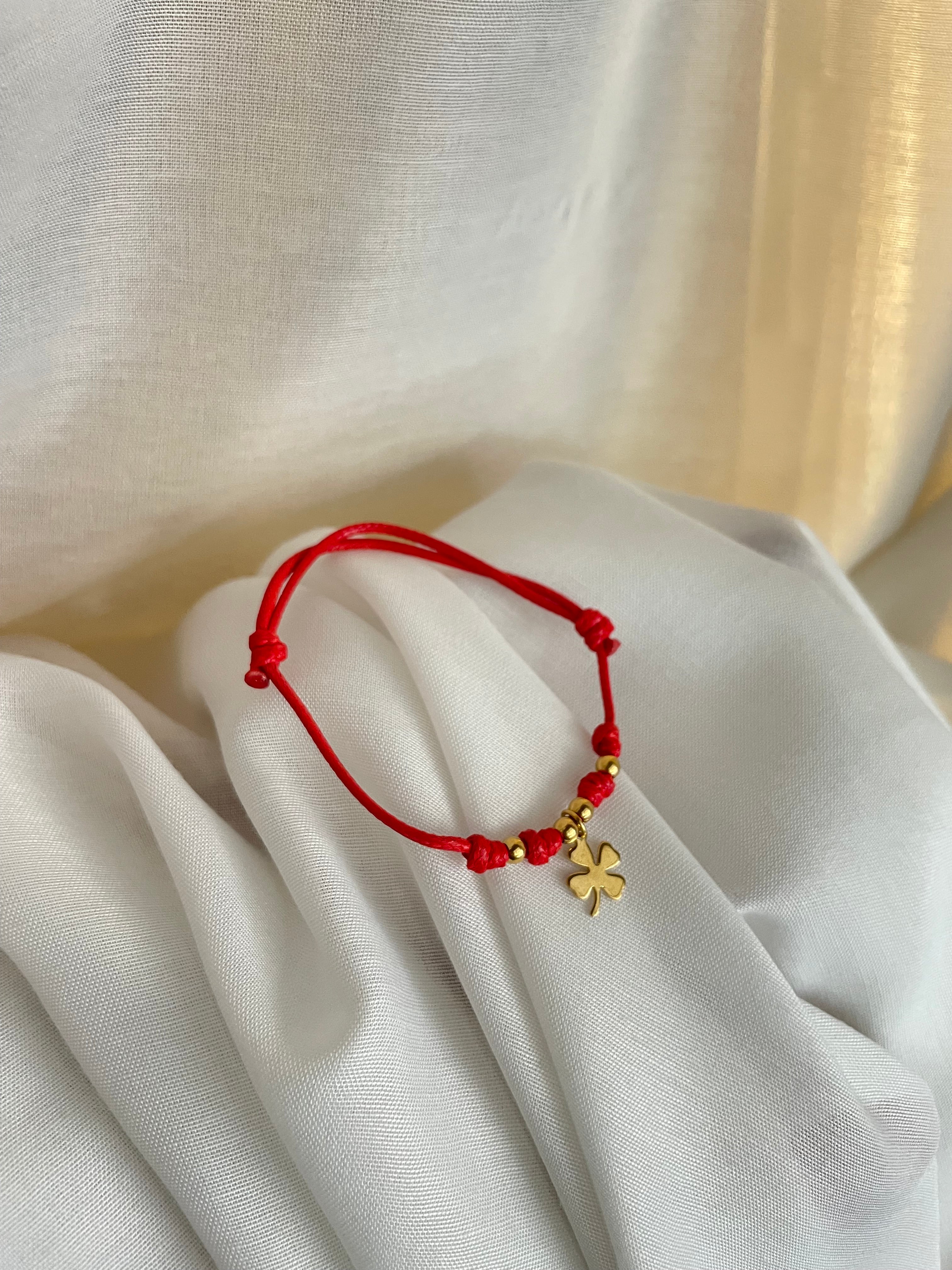Bracciale Cordino Iniziale e Ciondolo
