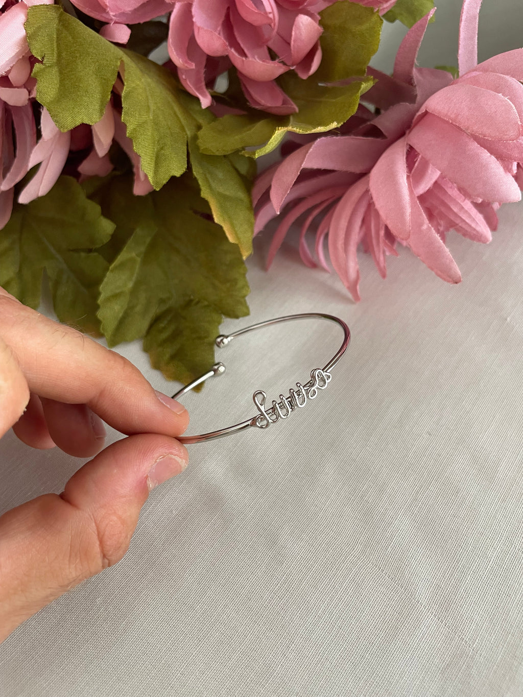 Bracciale rigido Nome Wire