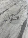 Bracciale Rigido Nome Wire