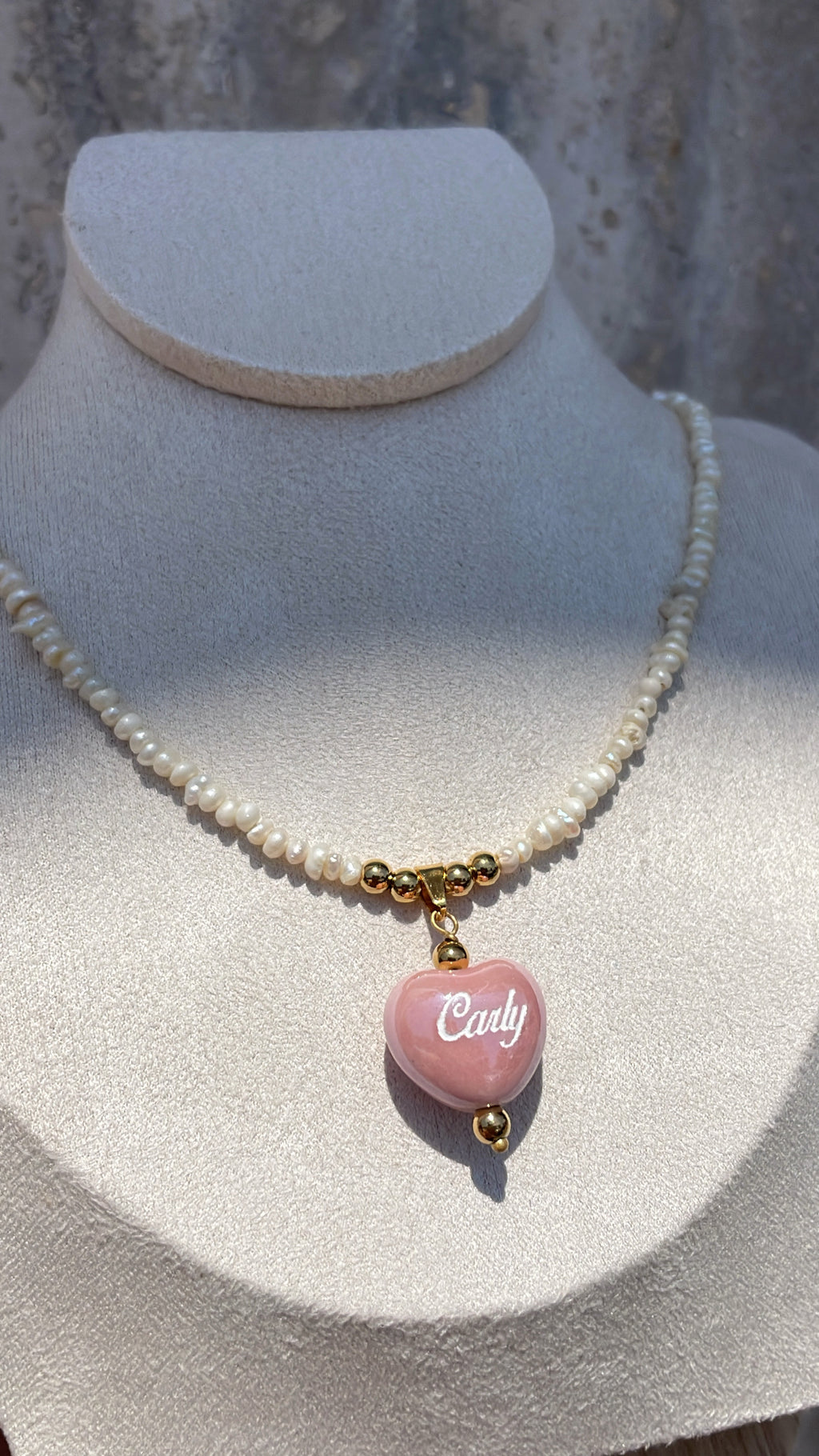 "Bubble Heart" - Collana Ceramica