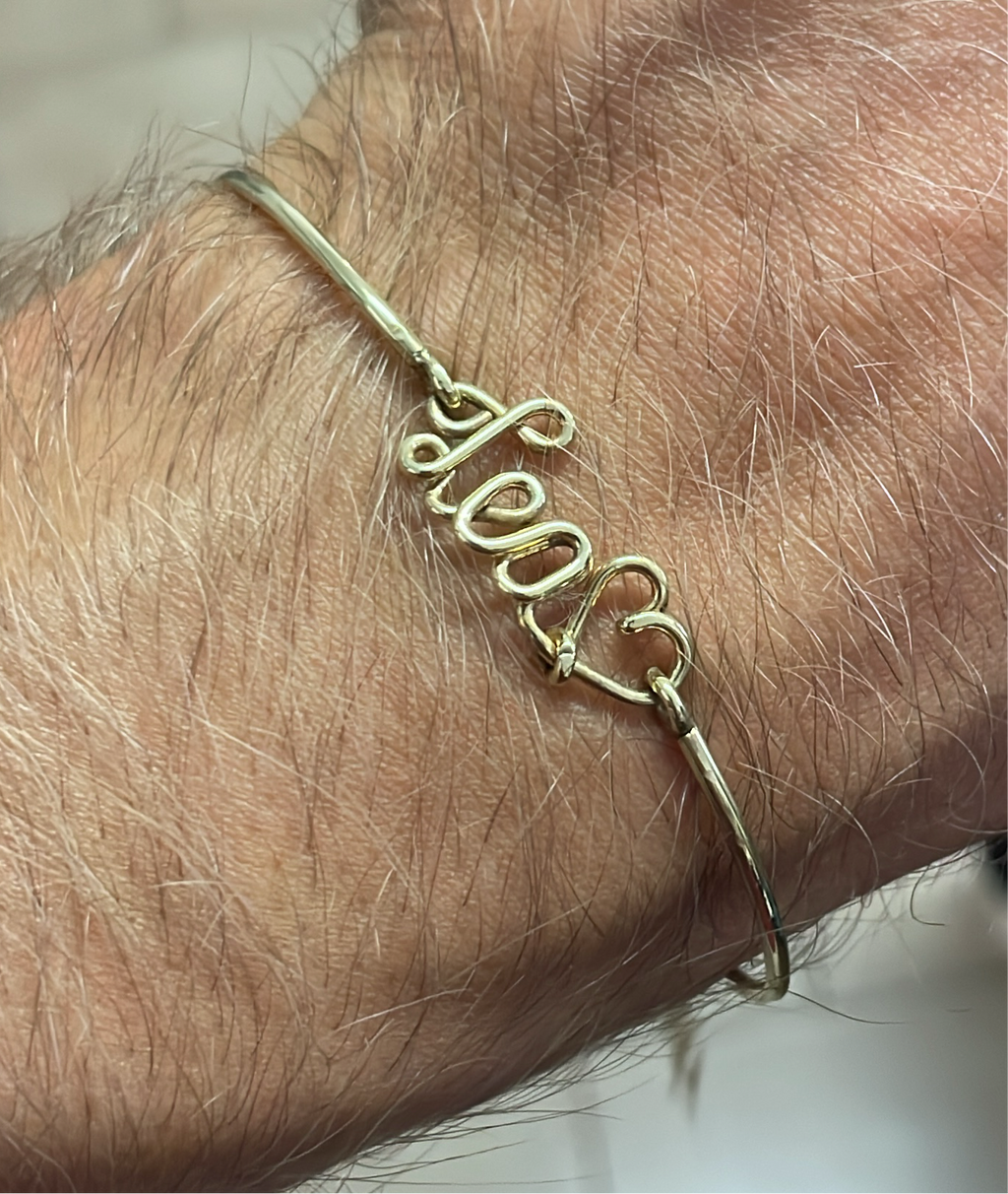 Bracciale Nome Wire Argento 925