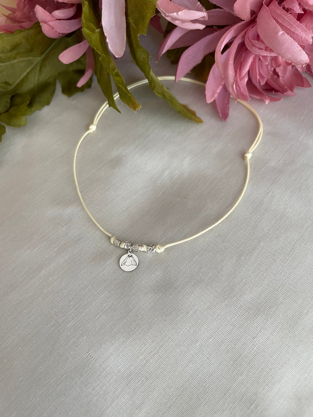 Collana Cordino Ciondolo Personalizzato