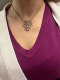 Collana Cascata di Strass