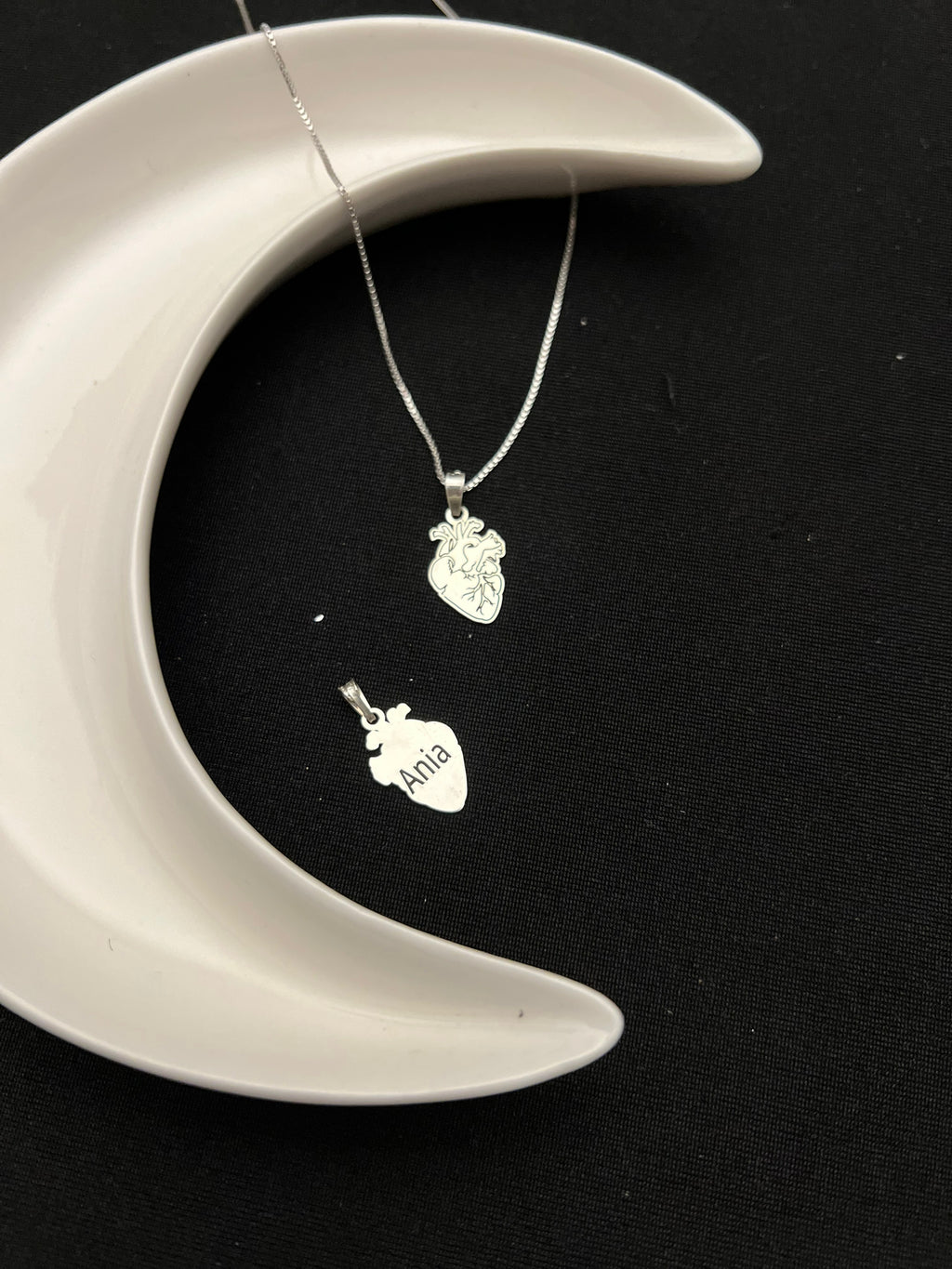 Cuore Anatomico Argento925