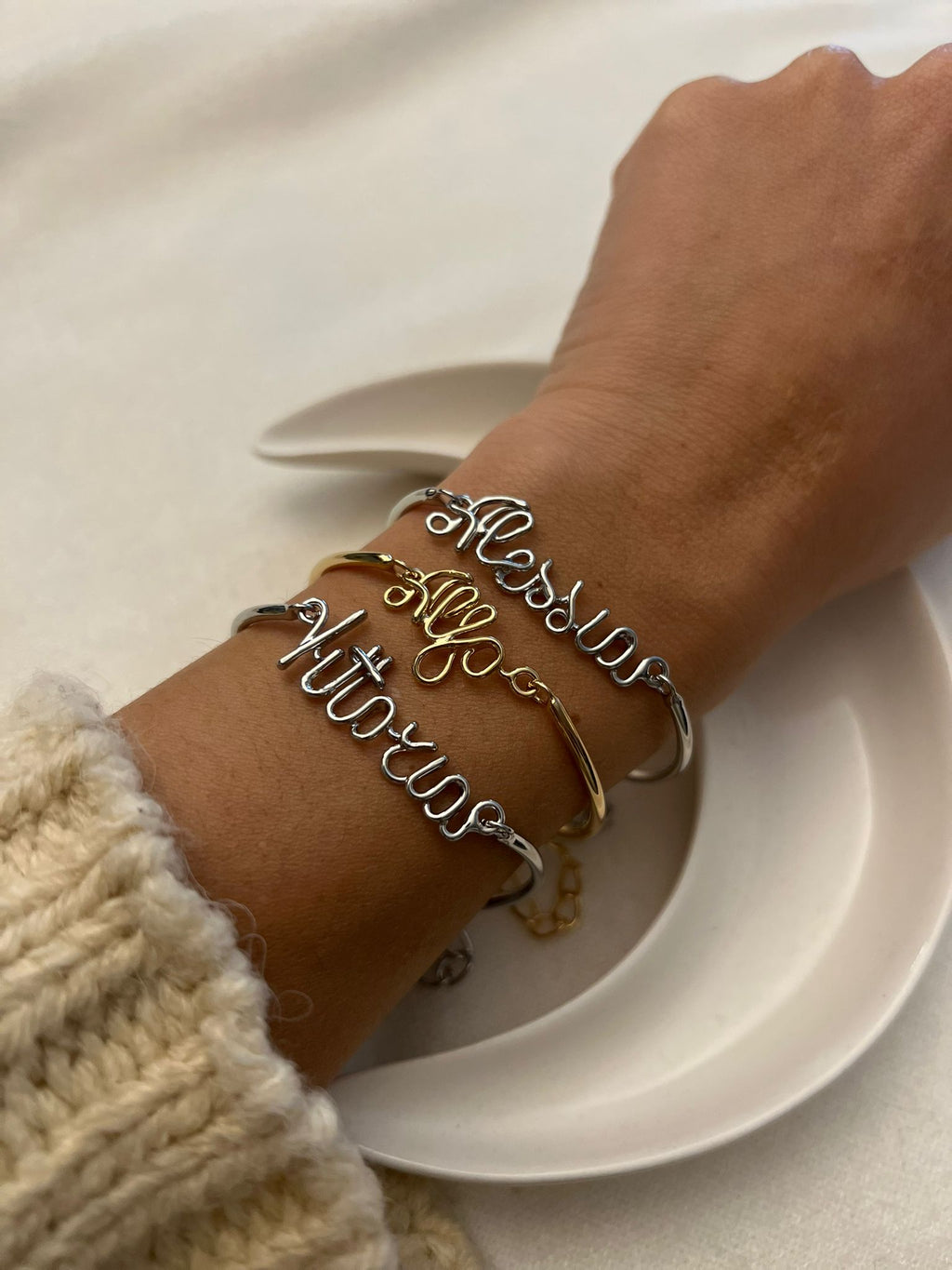 Bracciale semirigido Nome Wire