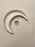 Two Letter Heart Ring