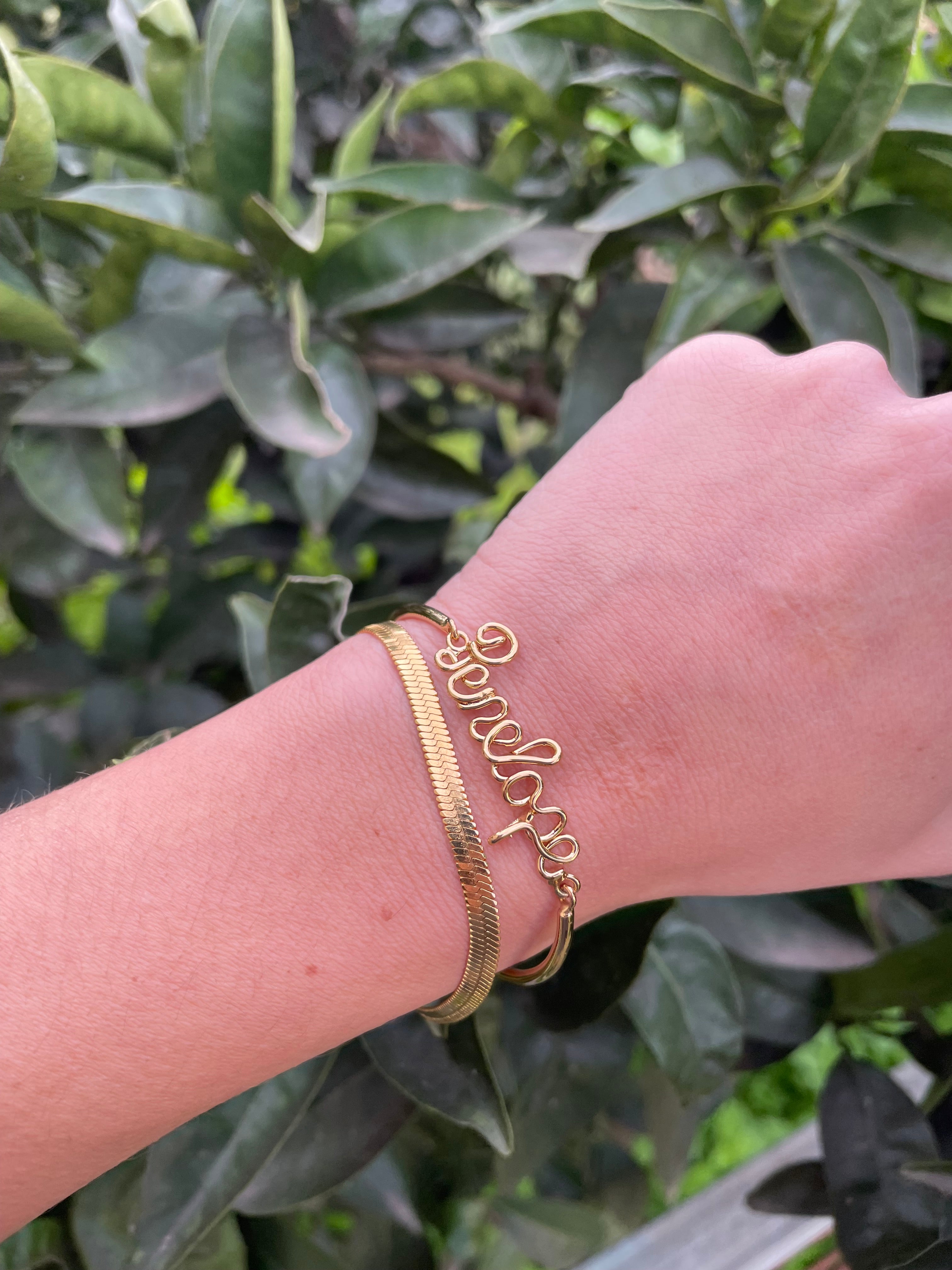 Bracciale semirigido Nome Wire