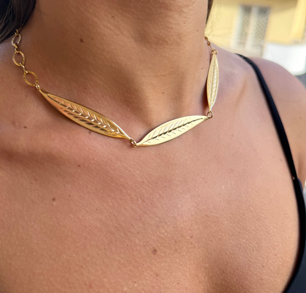Collana Foglie d’ulivo