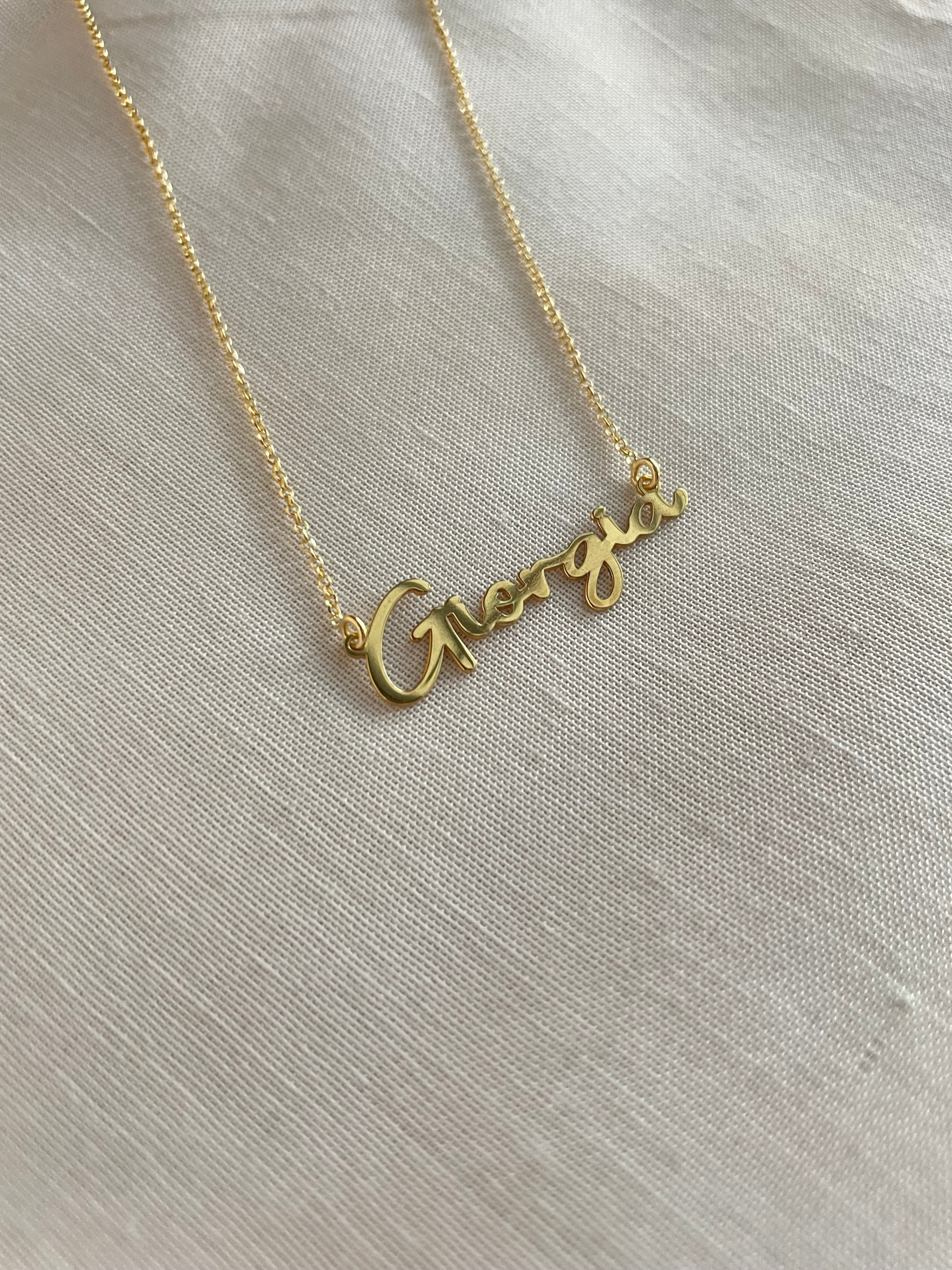 Name Necklace Rollon