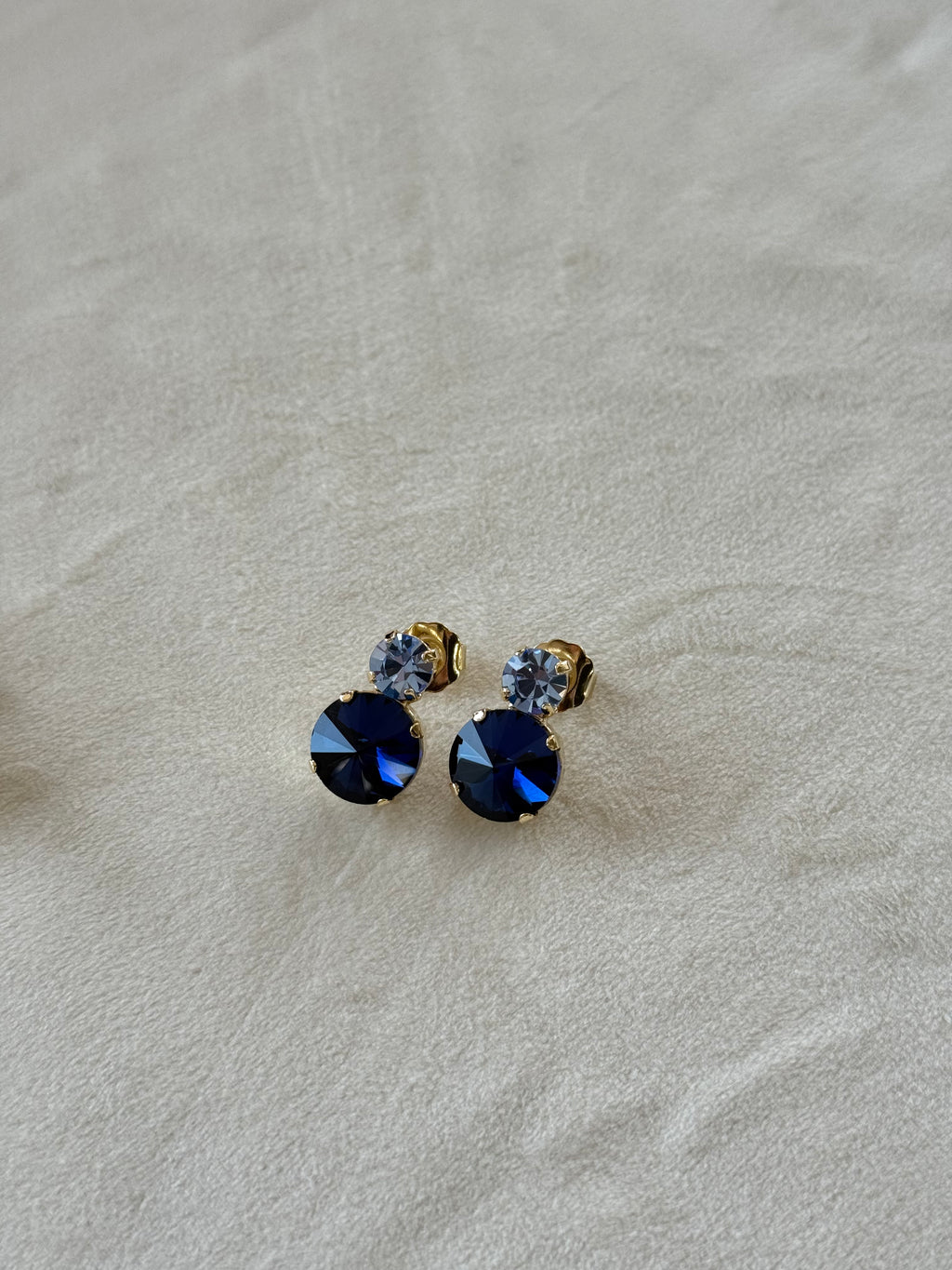Crystal Earrings – Ottone Oro/Argento