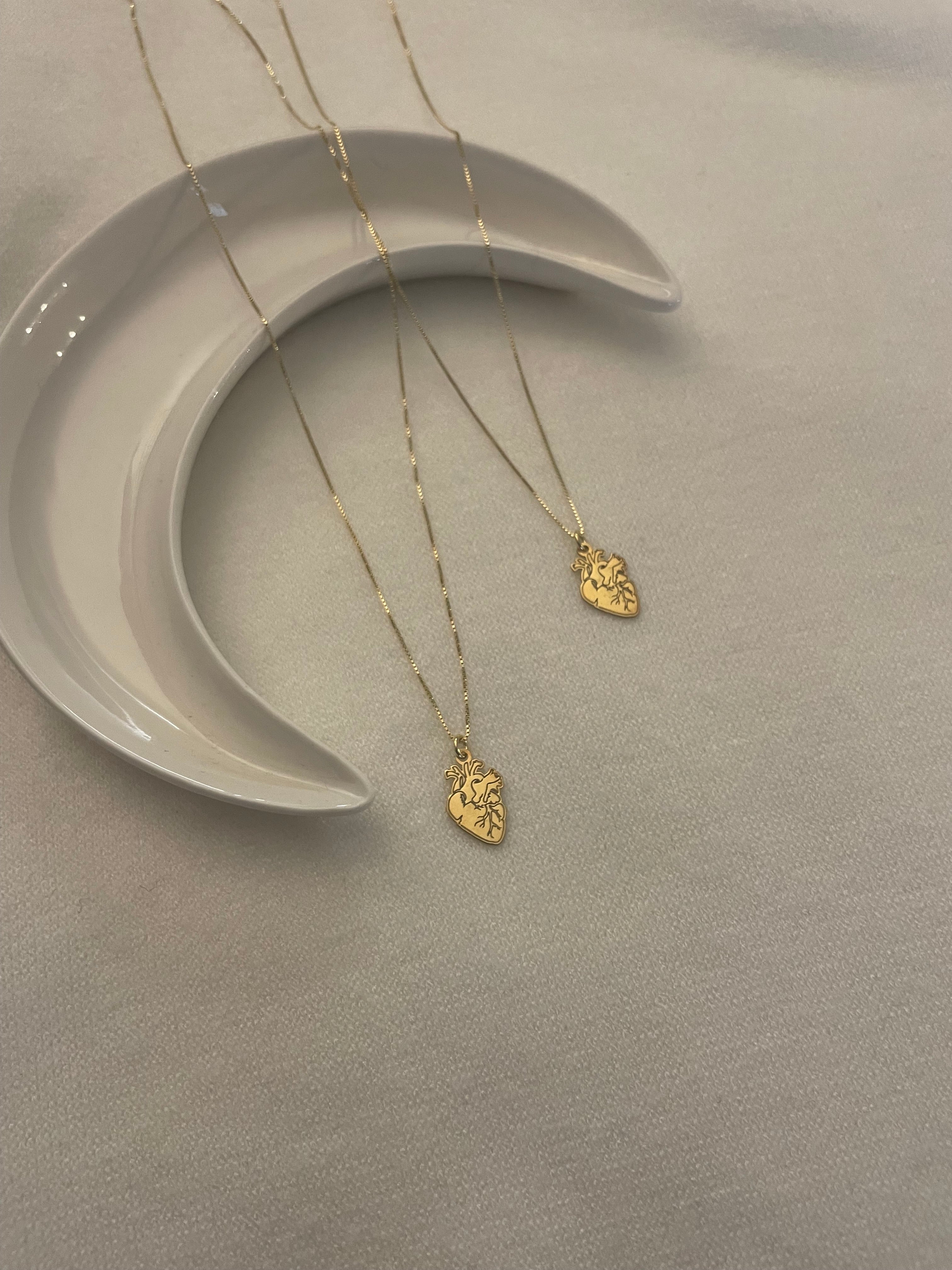Cuore Anatomico Argento925