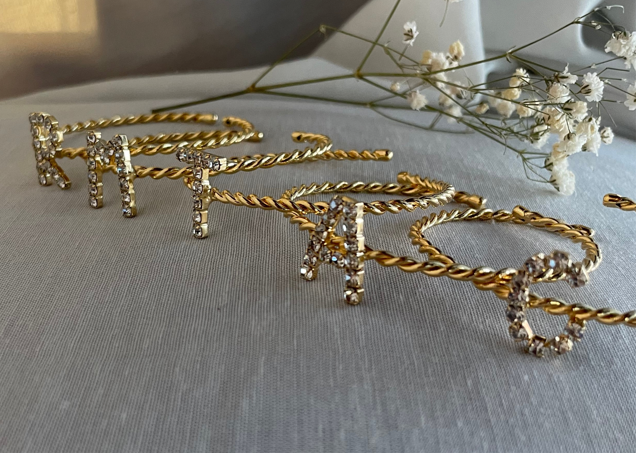 Bracciale Torchon Lettera Big