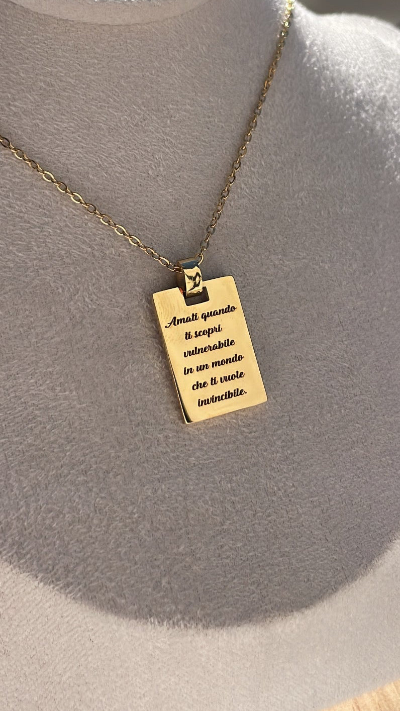 Collana Quadro Personalizzata