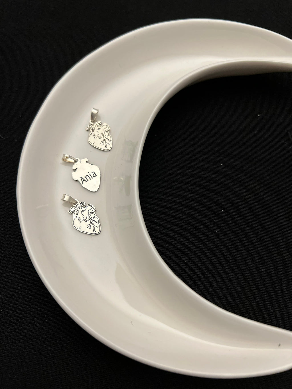 Cuore Anatomico Argento925