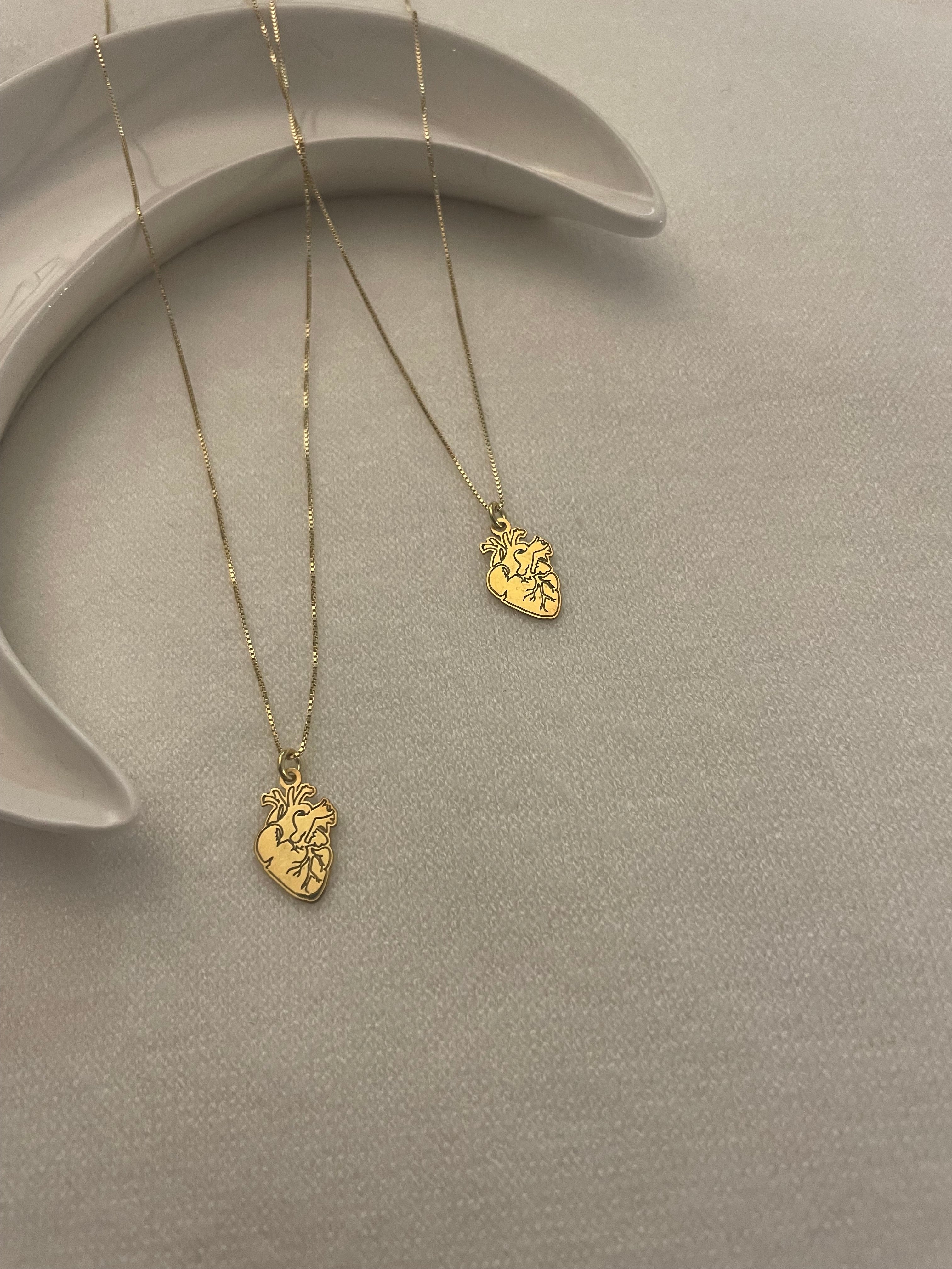 Cuore Anatomico Argento925