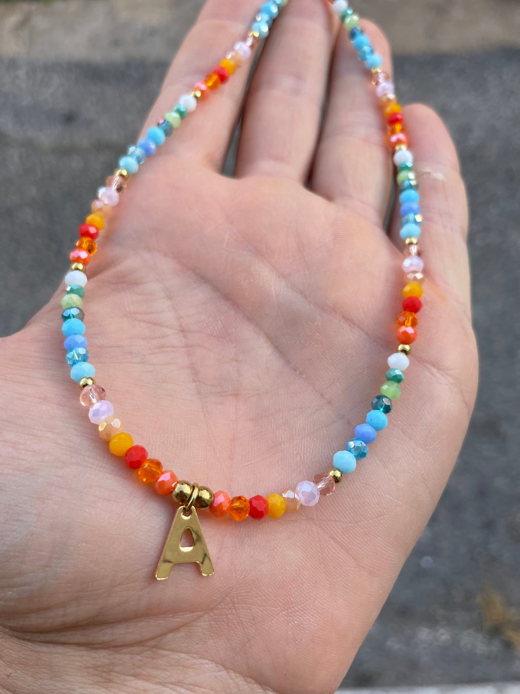 Rainbow Letter Chain